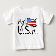 Gemacht im USA-Shirt