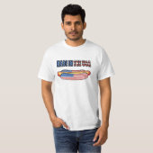 Gemacht im USA-Würstchen-T - Shirt (Vorne ganz)