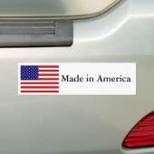 Gemacht in Amerika Autoaufkleber (Auf Auto)