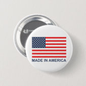 Gemacht in Amerika Button (Vorne & Hinten)