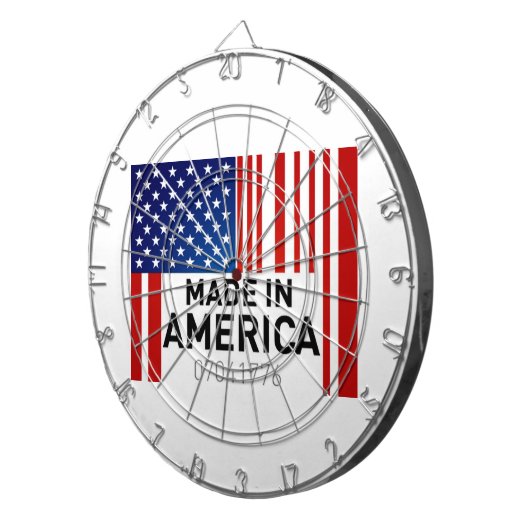 Gemacht in Amerika-Dartscheibe USA Militär Dartscheibe (Vorderseite rechts)