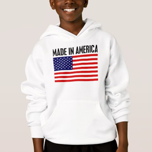 Gemacht in Amerika Hoodie (Vorderseite)