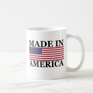 GEMACHT IN AMERIKA KAFFEETASSE