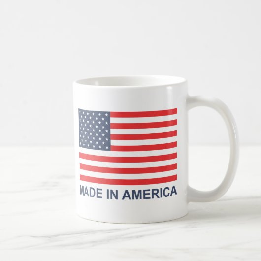 Gemacht in Amerika Kaffeetasse (Rechts)