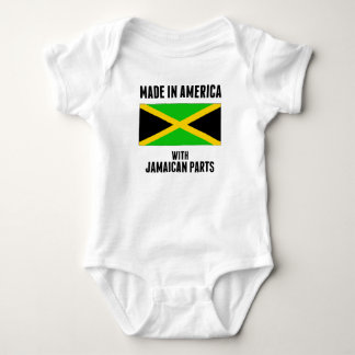 Gemacht in Amerika mit jamaikanischen Teilen Baby Strampler