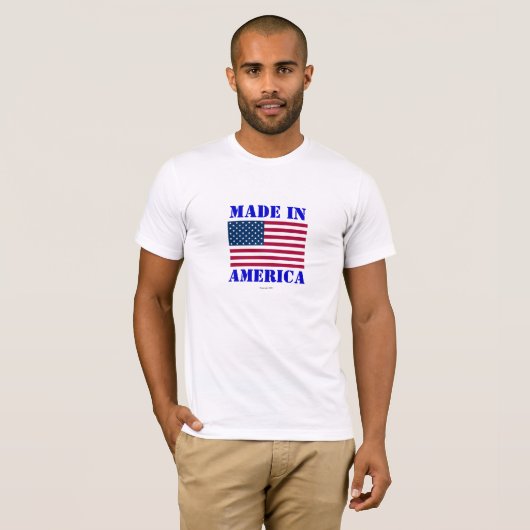 Gemacht in Amerika-T - Shirt (Vorne ganz)