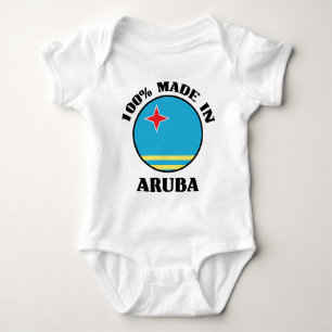 Gemacht in Aruba Baby Strampler