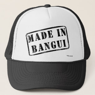 Gemacht in Bangui Truckerkappe