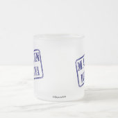 Gemacht in Bratislava Mattglastasse (Mittel)