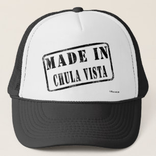 Gemacht in Chula Vista Truckerkappe