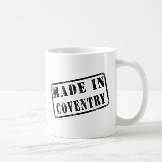Gemacht in Coventry Kaffeetasse (Rechts)