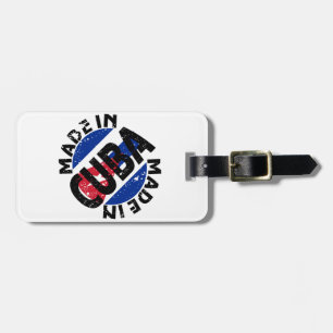 Gemacht in den Kuba-Aufkleber-Gepäckanhängern Gepäckanhänger