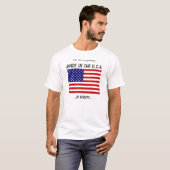 Gemacht in den USA durch Roboter T-Shirt (Vorne ganz)