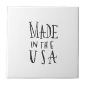 Gemacht in den USA Fliese (Vorderseite)