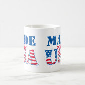 Gemacht in den USA Kaffeetasse (Mittel)