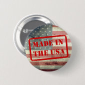 Gemacht in den USA! Knopf Button (Vorne & Hinten)
