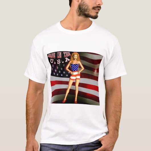 Gemacht in den USA T-Shirt (Vorderseite)