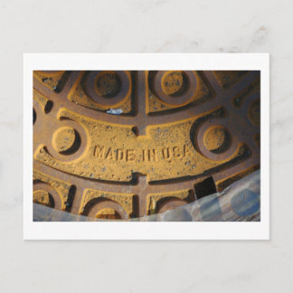 Gemacht in der USA-Postkarte Postkarte
