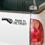 Gemacht in Detroit Autoaufkleber (Auf Lkw)