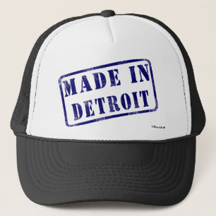 Gemacht in Detroit Truckerkappe