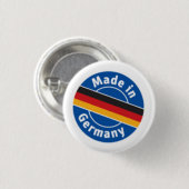 gemacht in Deutschland Button (Vorne & Hinten)
