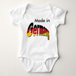 Gemacht in Deutschland-Shirt Baby Strampler