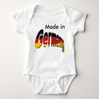 Gemacht in Deutschland-Shirt Baby Strampler