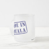 Gemacht in Douala Mattglastasse (Vorderseite Links)