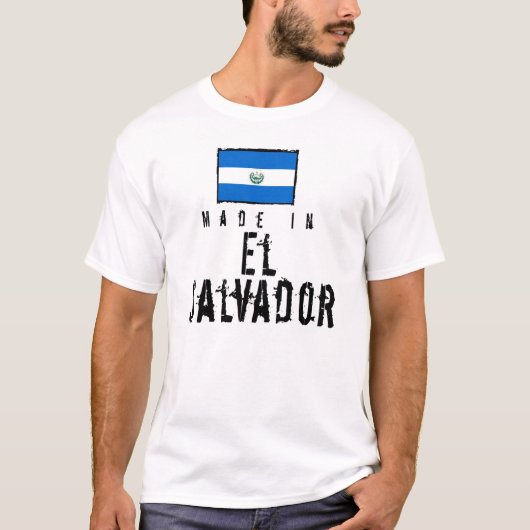 Gemacht in El Salvador T-Shirt (Vorderseite)