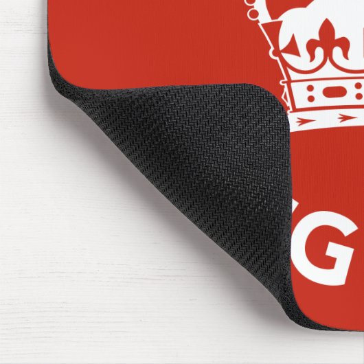 Gemacht in England Mousemat Mousepad (Ecke)