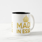 Gemacht in Essex-Tasse - REEM Zweifarbige Tasse (VorderseiteRechts)