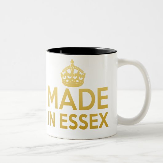 Gemacht in Essex-Tasse - REEM Zweifarbige Tasse (Rechts)