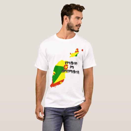Gemacht in Grenada T-Shirt (Vorne ganz)