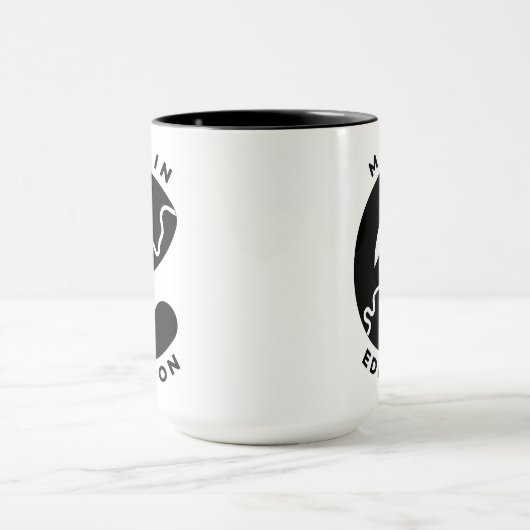 Gemacht in hoher Tasse Edmontons (Zentrum)