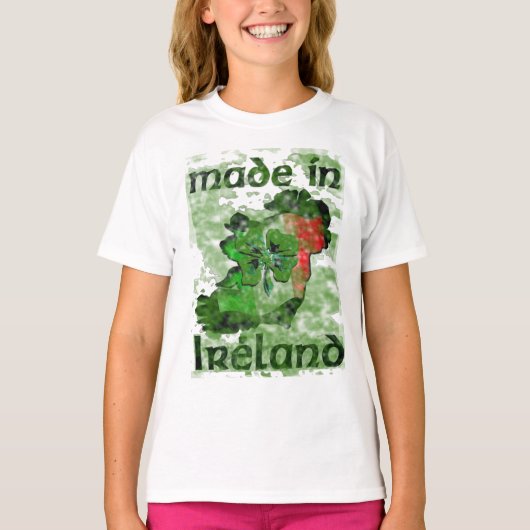 gemacht in Irland T-Shirt (Vorderseite)