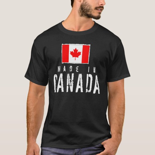 Gemacht in Kanada - Dunkelheit T-Shirt (Vorderseite)