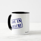 Gemacht in Karatschi Tasse (Vorderseite Links)