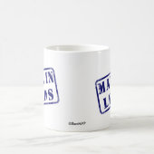 Gemacht in Leeds Kaffeetasse (Mittel)