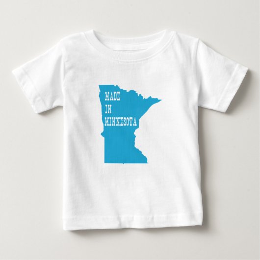 Gemacht in Minnesota Baby T-shirt (Vorderseite)