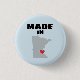 Gemacht in Minnesota-Knopf Button