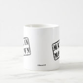 Gemacht in Motown Kaffeetasse (Mittel)