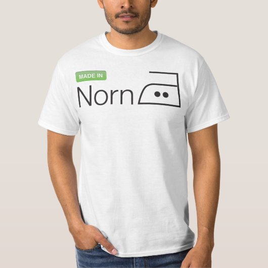 Gemacht in Norn Eisen T-Shirt (Vorderseite)