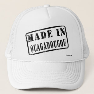 Gemacht in Ouagadougou Truckerkappe