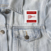 Gemacht in Peru Button (Beispiel)