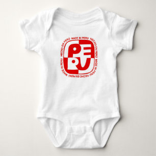 Gemacht in Peru- - Hechoen EL Perú Baby Strampler