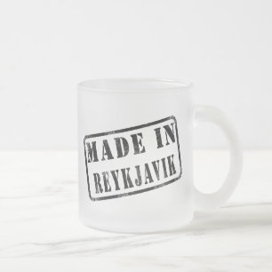 Gemacht in Reykjavik Mattglastasse