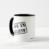 Gemacht in Sarajevo Tasse (Vorderseite Links)