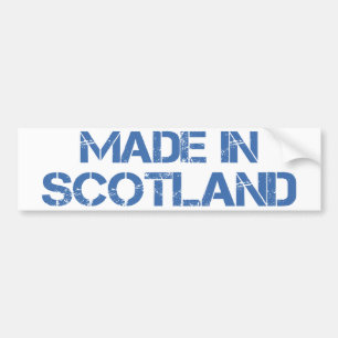 Gemacht in Schottland-Autoaufkleber Autoaufkleber