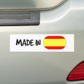 Gemacht in Spanien-Autoaufkleber Autoaufkleber (Auf Auto)