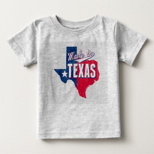 "Gemacht in Texas " Baby T-shirt (Vorderseite)